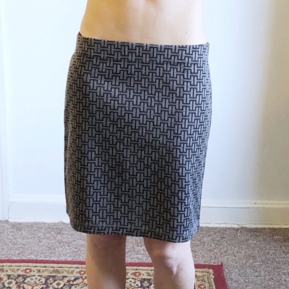 Patterned Forever 21 skirt